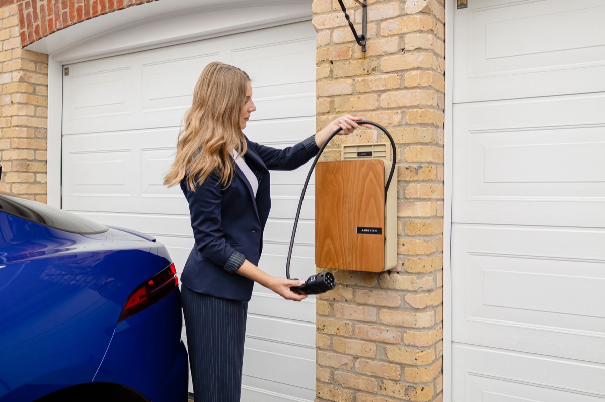 stazione di ricarica per auto elettriche premium in Germania