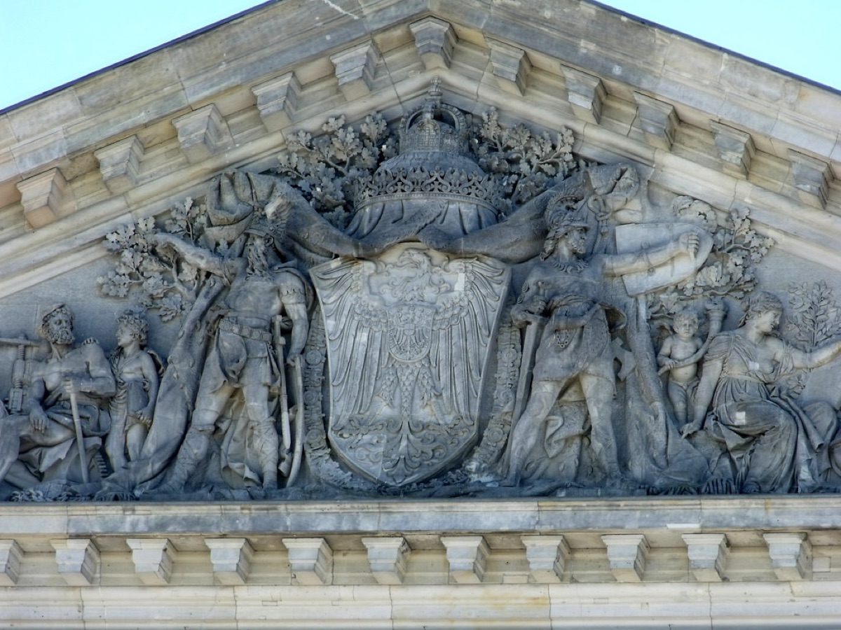 Das Reichstagsgebäude in Berlin als Symbol der deutschen Politik.