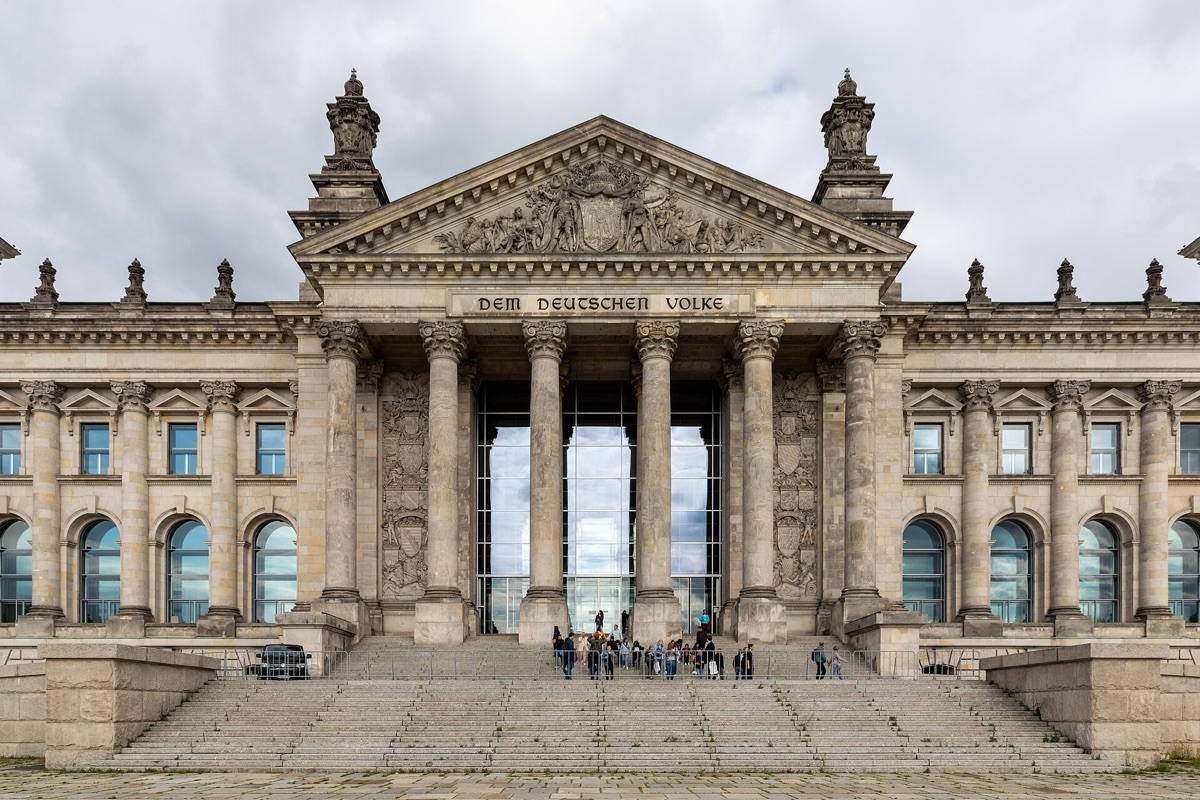 El edificio del Reichstag en Berlín, centro del poder político alemán