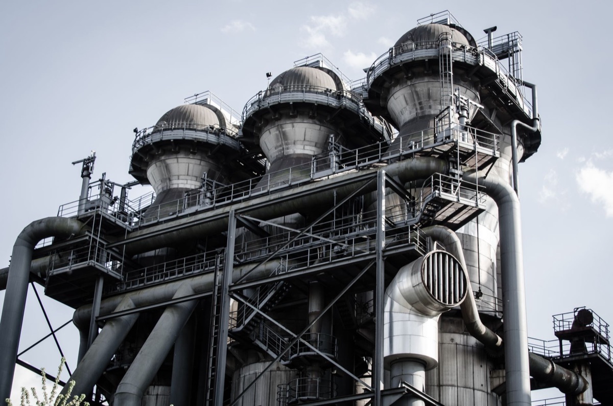 Duitse fabriek met moderne machines
