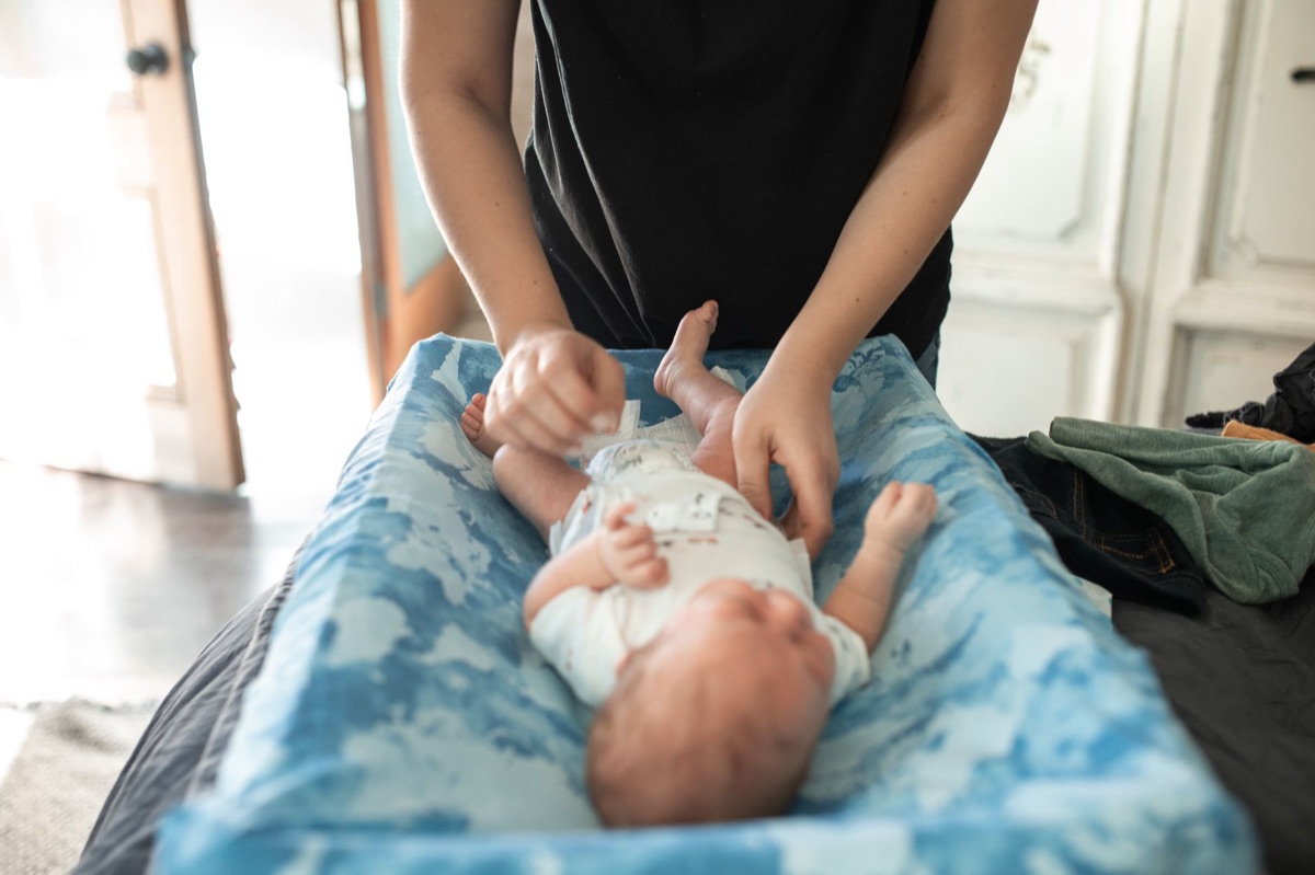 diaper change station in germany