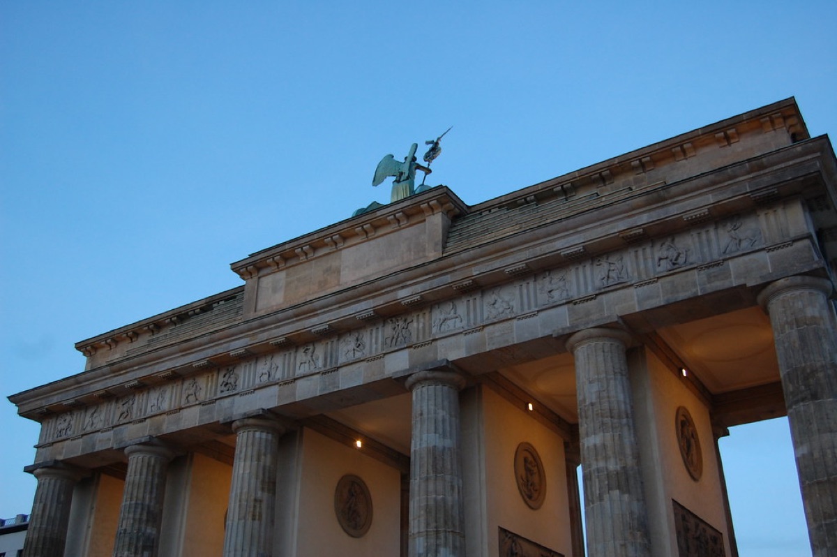 Porte de Brandebourg à Berlin