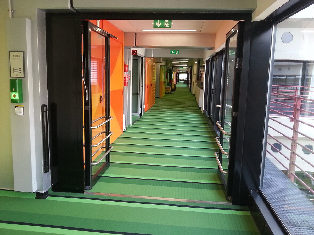 Couloir d'hôpital allemand