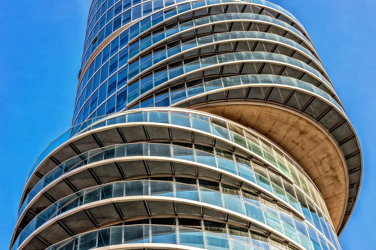 exzenterhaus, architecture, building, bochum, skyscraper, germany, modern, facade, office building, commercial building, real estate, structure, contemporary ar